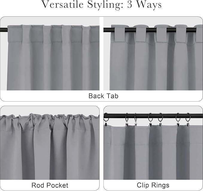PONY DANCE Bathroom Window Curtains - Image 5