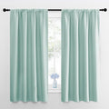 NICETOWN 2 Panels Blackout Curtains, Rod Pocket Thermal Insulated Curtains by NICETOWN
