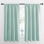 NICETOWN Blackout Curtains for Bedroom, Aqua Blue, 1 Pair, 42 by 45-inch by NICETOWN