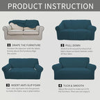 Easy-Going Stretch Chair Sofa Slipcover 1-Piece Couch Sofa Cover Furniture - Image 5