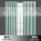 RYB HOME 54 inch Blackout Curtains - Image 5