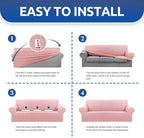 KEKUOU Stretch Single Sofa Slipcover 1 Piece Couch Sofa Cover Furniture - Image 4