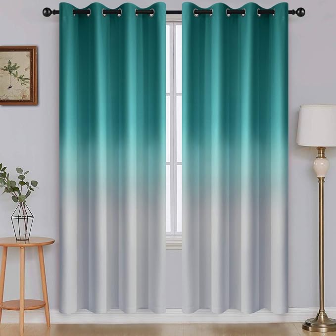 SimpleHome Ombre Room Darkening Curtains by SimpleHome