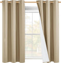 NICETOWN 100% Absolutely Blackout Linen Curtains by NICETOWN