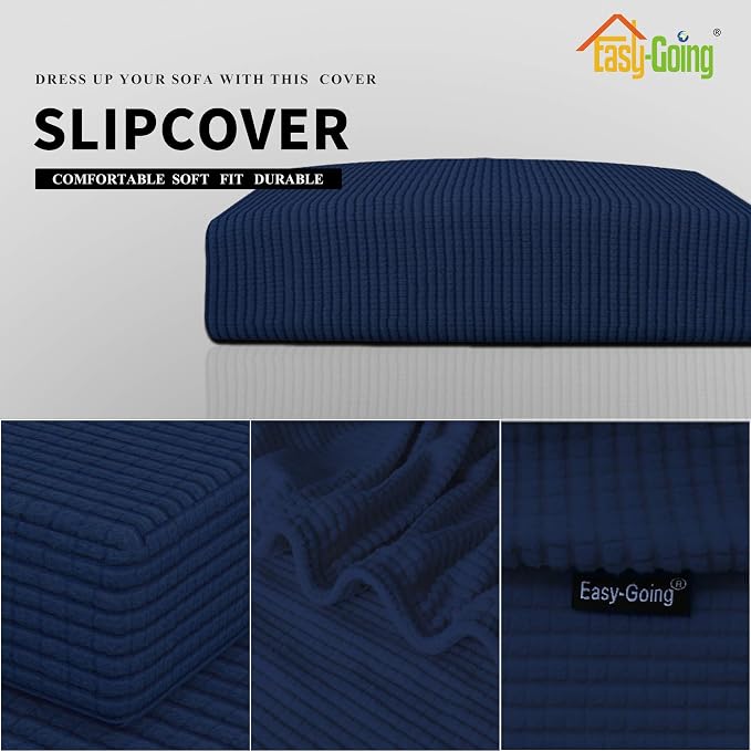 Easy-Going Stretch Loveseat Cushion Cover Sofa Cushion Furniture Protector Sofa - Image 3