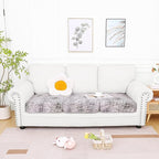 Smiry Printed Couch Cushion Covers, Stretch Soft Couch Covers - Image 5