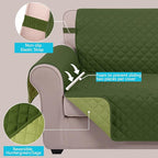 U-NICE HOME Reversible Sofa Cover Couch Cover - Image 3