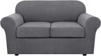 H.VERSAILTEX 3 Piece Stretch Sofa Covers by HVERSAILTEX