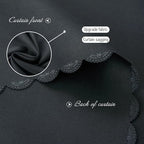 Adhesive Blackout Curtains- Self Stick Shades Window Blinds Curtains No Rod - Image 6