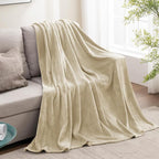 BEDELITE Fleece Blanket Linen Throw Blankets - Image 5