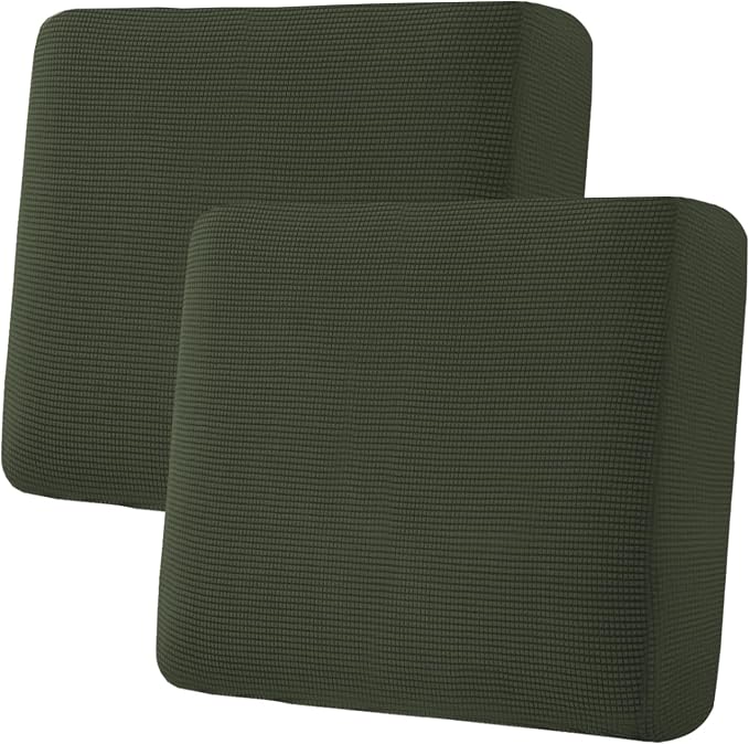 H.VERSAILTEX Super Stretch Individual Seat Cushion Covers Sofa Covers Couch by HVERSAILTEX