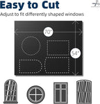 NIGHTON Portable Blackout Curtains 54"×70", Strong Hook and Loop Tape Strips - Image 5