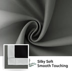 SimpleHome 100% Blackout Ombre Room Darkening Curtains - Image 6