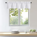 OWENIE Bob 1 PCS White Valances by OWENIE