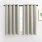NICETOWN Blackout Kitchen Curtains 45 inch Length by NICETOWN