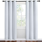 NICETOWN Room Darkening Draperies Curtains Panels, 2 Panels, 42 by 78, Window - Image 2