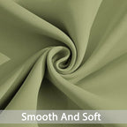 Yakamok Light Blocking Blackout Curtains Thermal Insulated Room Darkening Drapes - Image 4