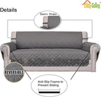 Easy-Going Oversized Chair Sofa Slipcover Reversible Sofa Cover Water Resistant - Image 3
