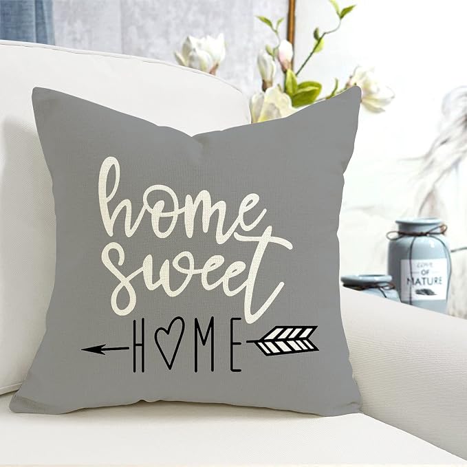 YCOLL Pillow Covers 16x16 Set of 4, Modern Sofa Throw Pillow Cover, Decorative - Image 4