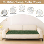 hyha Couch Covers for Dogs Washable, Non Slip Plush Dog Sofa Protectors - Image 3