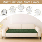 hyha Couch Covers for Dogs Washable, Non Slip Plush Dog Sofa Protectors - Image 3