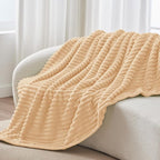 BEDELITE Twin Blanket for Couch & Bed, 300GSM Soft & Warm Fleece Blanket - Image 8