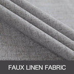 MIULEE Linen Textured 90 Inches Curtains - Image 5