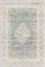 2x3 Entryway Rug Non-Slip Washable Thin Indoor Vintage Rug Low-Pile Floor Carpet - Image 3