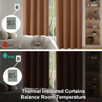 Simplebrand Ava Sun Baked Blackout Curtains - Image 6