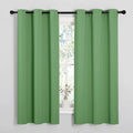 NICETOWN Froest Green Blackout Curtains 48 inches Length by NICETOWN