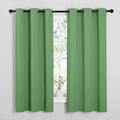 NICETOWN Froest Green Blackout Curtains 40 inches Length by NICETOWN