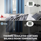 BGment Blackout Curtains for Bedroom - Image 3