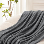 Exclusivo Mezcla Fleece Bed Blanket Twin Size, Super Soft and Warm Blankets - Image 5