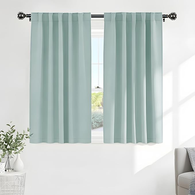 PONY DANCE Short Curtain Panels by PONYDANCE