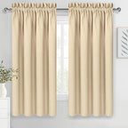 DWCN Blackout Curtains for Bedroom – Rod Pocket Thermal Insulated Noise by DWCN