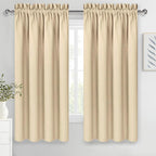 DWCN Blackout Curtains for Living Room Thermal Insulated, Energy Saving & Noise by DWCN