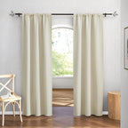 RYB HOME Curtains for Bedroom 84 inches Long 2 Panels Set, Privacy Thermal - Image 2