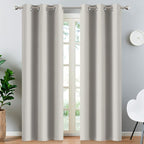 Yakamok 84 Inch Long Light Blocking Window Curtains Thermal Insulated Room by Yakamok