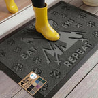 GORILLA GRIP 100% Waterproof All-Season WeatherMAX Doormat, US Designed Natural by GorillaGrip