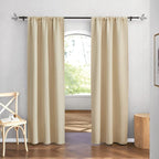 RYB HOME Curtains for Bedroom 84 inches Long 2 Panels Set, Privacy Thermal - Image 2