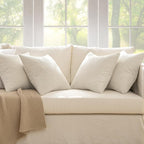 MIULEE Boho Farmhouse Throw Pillow Covers 18x18 Inch Set of 4 Mordern Nordic - Image 5