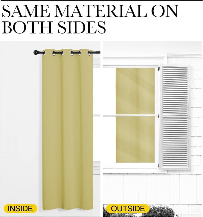 NICETOWN Blackout Draperies Curtains - Image 5