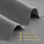 NICETOWN Bedroom Curtains Blackout Drapery Panels, 2 Panels, 42 x 80 inches - Image 5