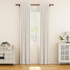 YaFex Curtain Rods 2 Pack 32-58 Inch, Heavy Duty 1 Inch Curtain Rod, Bronze - Image 2