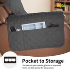 Easy-Going Oversized Recliner Cover Reversible Couch Cover Sofa Cover - Image 3