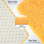 Amearea Premium Soft Fluffy Rug Modern Shag Carpet, 5.3x7.5 Feet, Fuzzy Plush - Image 6
