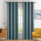 MIULEE Blackout Room Darkening Curtains Thermal Insulated Drapes Solid Window by MIULEE