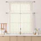 Chyhomenyc Ivory Sheer Valances - Image 2