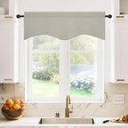 NICETOWN Small Window Curtain Valance - Image 2
