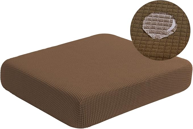 Water Resistant Couch Cushion Covers Stretch Sofa Seat Slipcover by Unknown